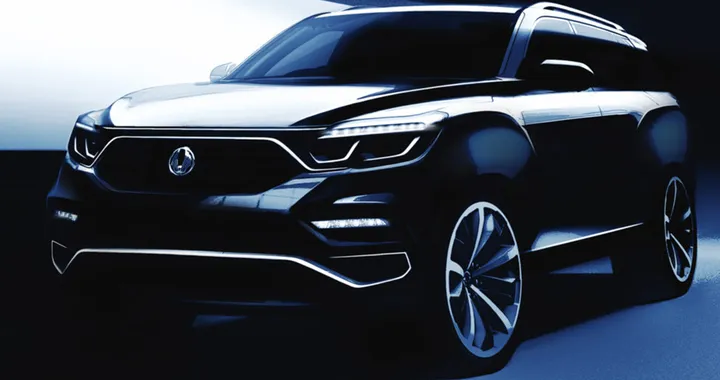 SsangYong Y400: il primo rendering dell’inedito SUV