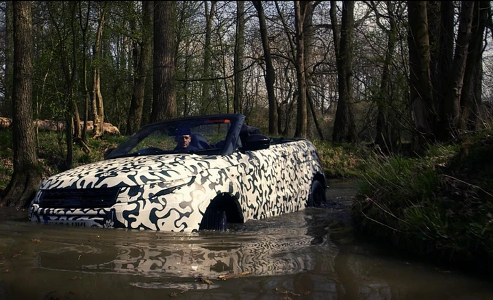 Range Rover Evoque Cabrio: il video teaser