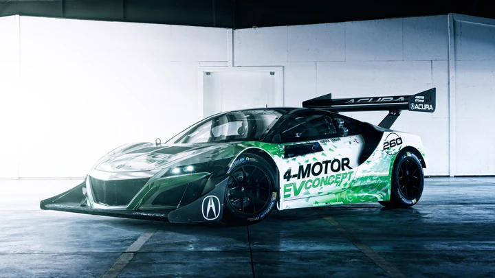 Acura NSX: un'elettrica estrema per la Pikes Peak