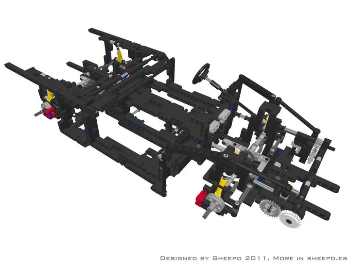 Porsche 911 Turbo Cabriolet Lego