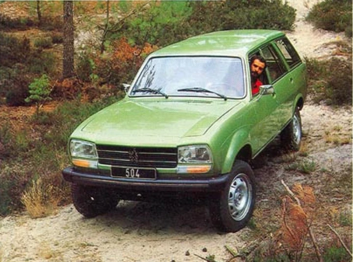 Peugeot 504 4x4 Dangel: il SUV prima dei SUV