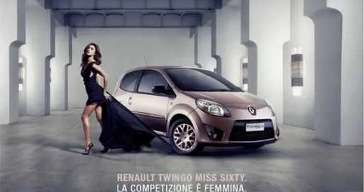Renault Twingo Miss Sixty con Belen Rodriguez