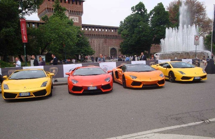 Grande Giro Lamborghini: per il 50° Anniversario