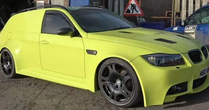 Il furgone sportivo ispirato alla BMW M3 E91: un progetto unico