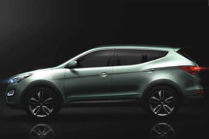 Hyundai ix45, prime immagini