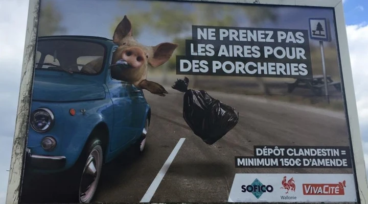 Belgio, polemica per un cartellone pubblicitario: 