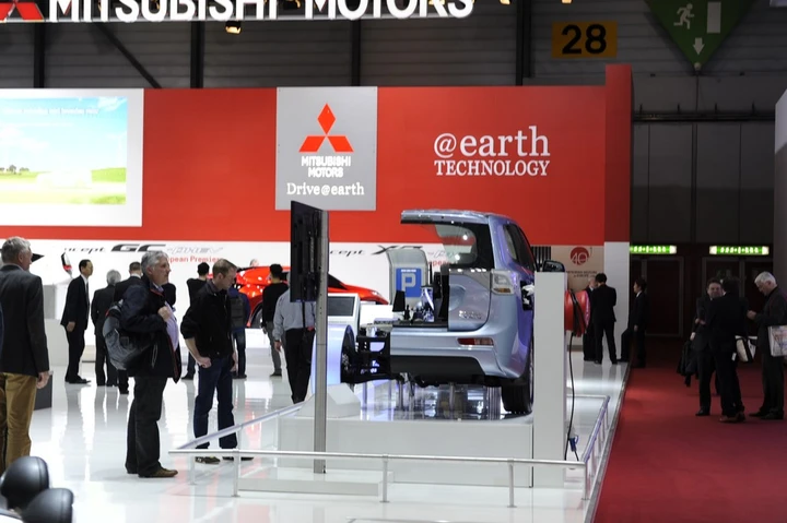 Stand Mitsubishi al Salone di Ginevra 2014