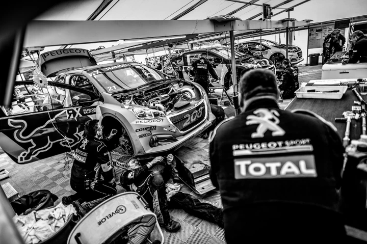 Peugeot vuole ben figurare nella tappa inglese di Rallycross