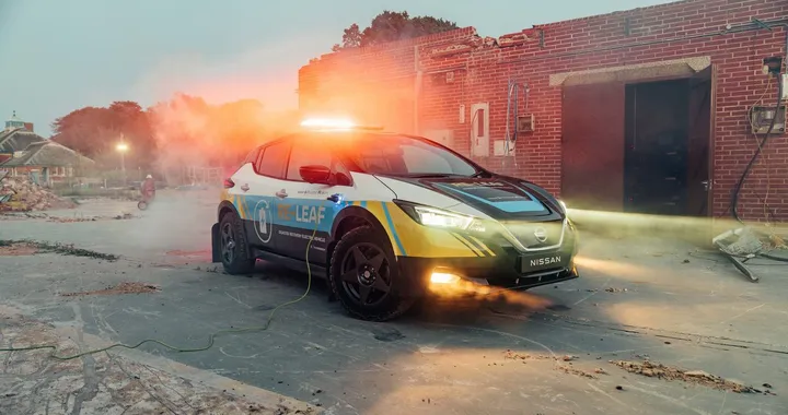 Nissan RE-LEAF: il prototipo che combatte le catastrofi naturali