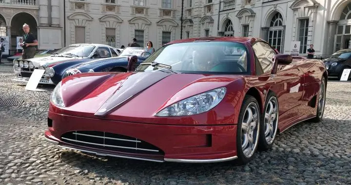 Covini C6W: al Salone di Torino la supercar a sei ruote