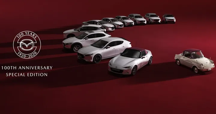 Mazda 100th Anniversary: i prezzi della gamma per il Centenario