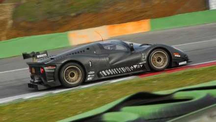Ferrari P4/5 Competizione a Vallelunga, il video