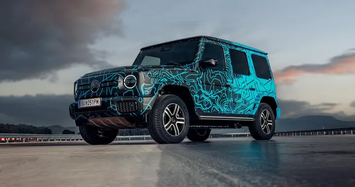 Mercedes EQG svela le sue forme in nuove foto ufficiali
