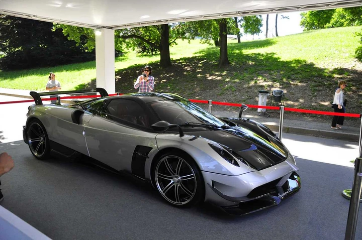 Pagani al Salone di Torino Parco Valentino 2017