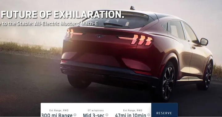 Ford: arriva la Mustang Mach-E