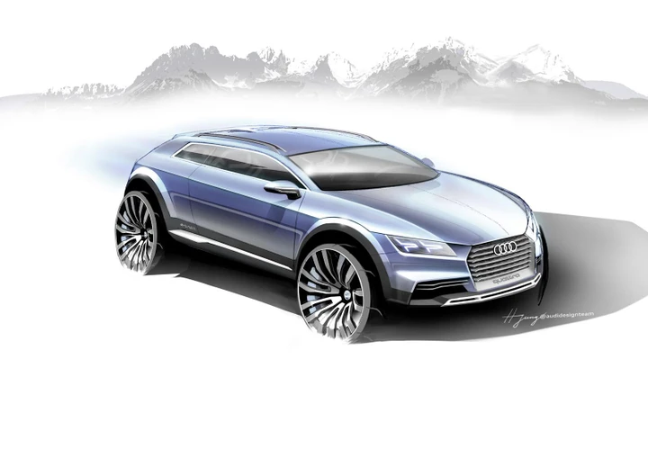 Audi Crossover Coupé Concept, il debutto a Detroit