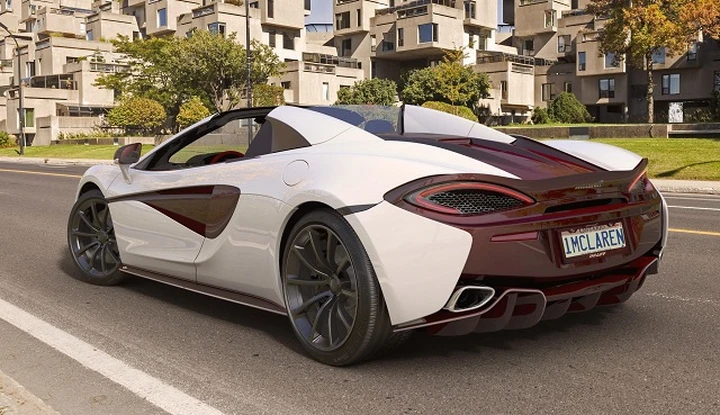 McLaren 570S Spider: da MSO la serie limitata Canada Commission