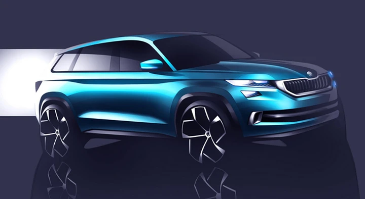 Skoda: rilasciati i teaser del concept Vision S
