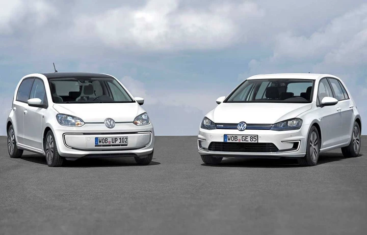 Volkswagen e-Golf ed e-up!: prime immagini ufficiali