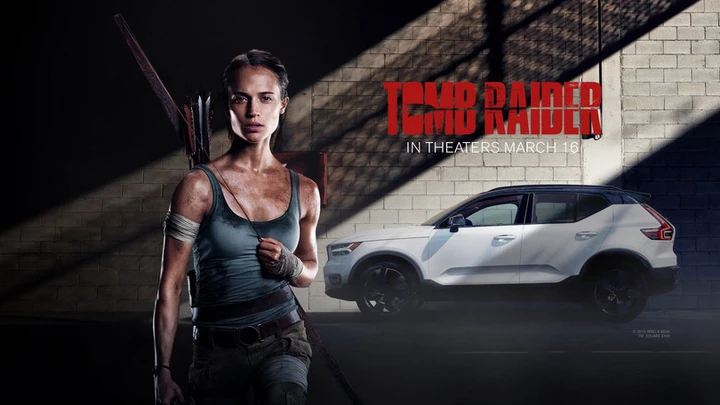Volvo: una XC40 per Tomb Raider nel nuovo film