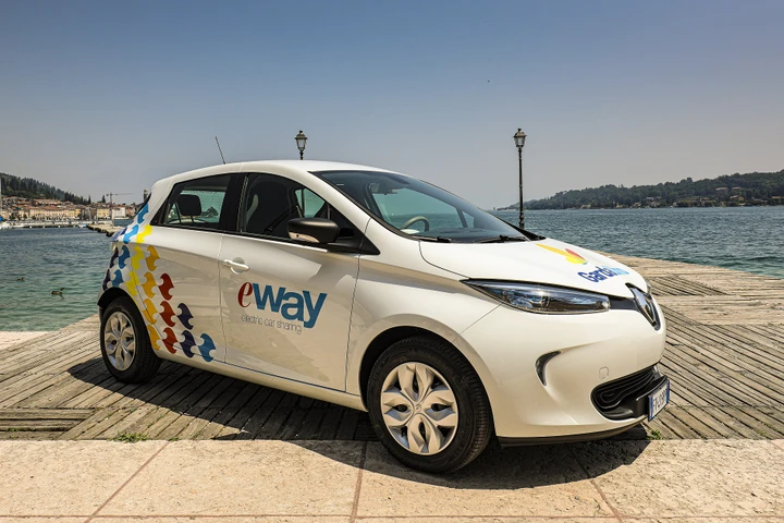 E-Way: sul lago di Garda il primo car sharing elettrico extraurbano