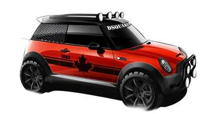 Mini Cooper S Red Mudder DSquared2