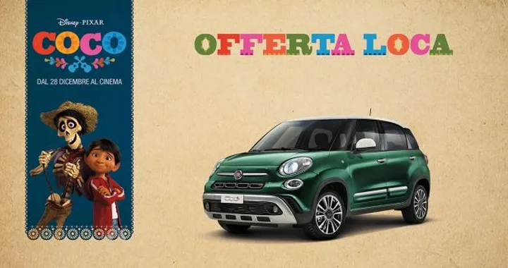 Fiat lancia “Offerta Loca” che prevede un extra sconto di mille euro