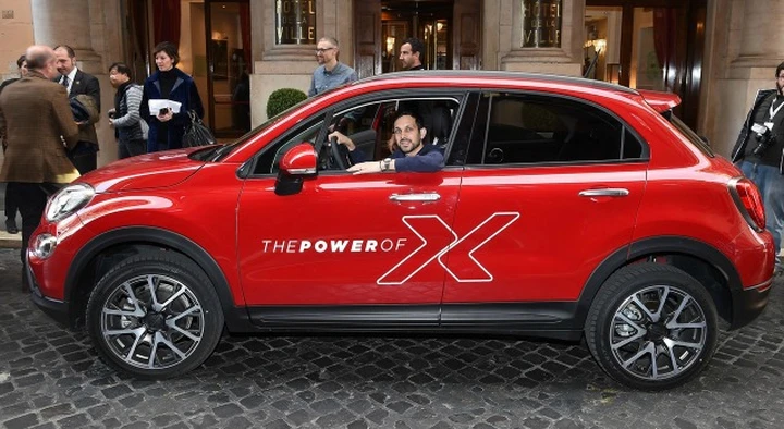 Fiat 500X a Roma: protagonista di The Power of X