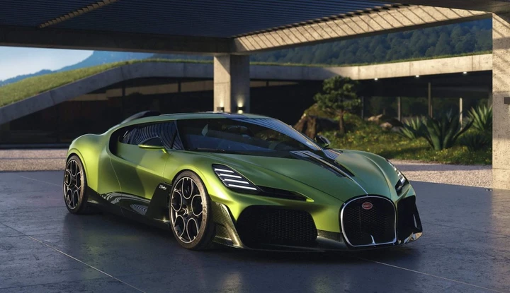 Bugatti Brouillard: 1.600 cavalli di eleganza scolpita a mano