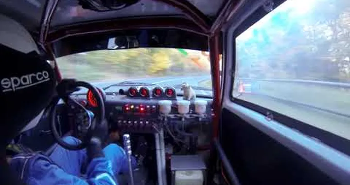 Video on board sulla Fiat 126 Proto Hayabusa nella gara in salita