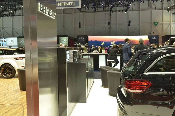 Stand Brabus al Salone di Ginevra 2015