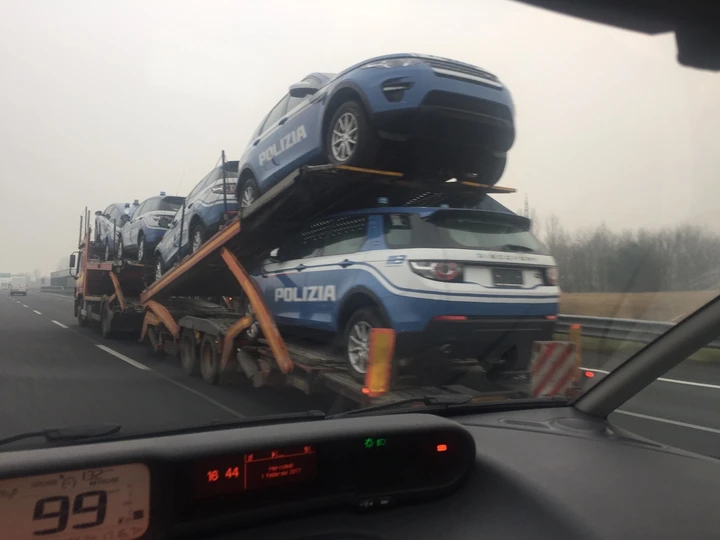 Land Rover Discovery Sport Polizia, nuove consegne