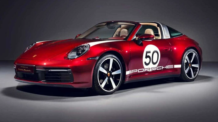 Porsche 911 Targa 4S Heritage Design Edition