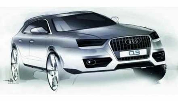 Audi Q3: ecco i primi bozzetti ufficiali
