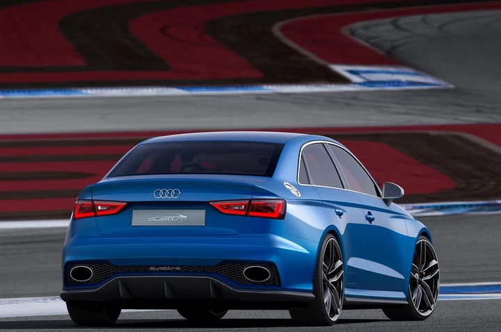 Audi A3 Clubsport quattro Concept, nuove immagini ufficiali