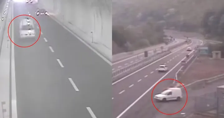 Contromano sull’A1 per 40 minuti: sei pattuglie per fermarla