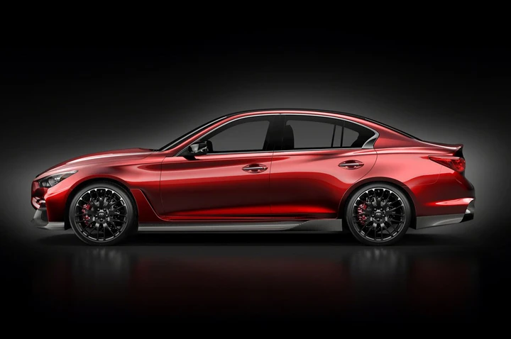 Infiniti Q50 Eau Rouge Concept, prime immagini ufficiali