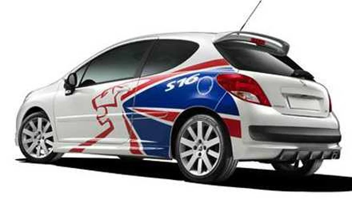 Peugeot 207 S16 per festeggiare il rally 2009