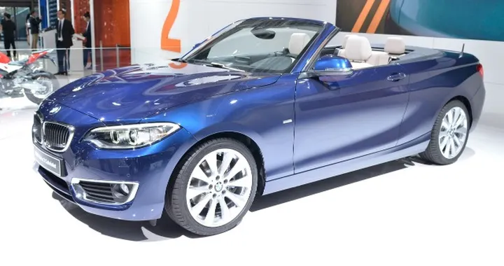 Nuova Bmw Serie 2 Cabrio al Salone di Parigi 2014