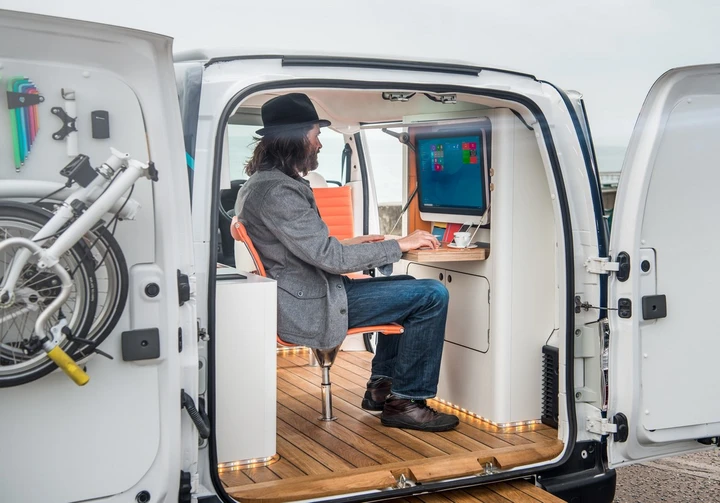 Nissan e-NV200, l’ufficio mobile ecosostenibile