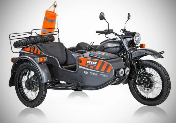Ural Air LE: il sidecar con il drone