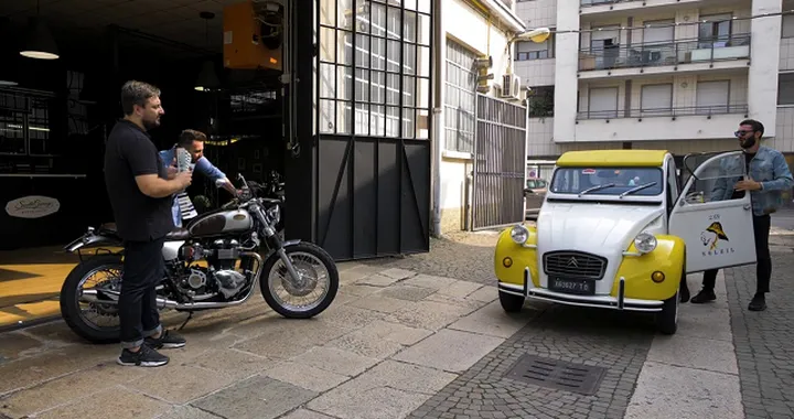 Moto: una “special” ispirata a Citroen 2CV Charleston