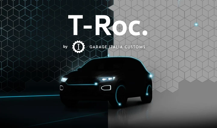 Volkswagen T-Roc: il teaser delle versioni by Garage Italia Customs