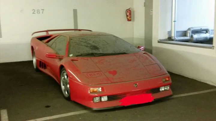 Lamborghini Diablo SE30 ritrovata in Austria