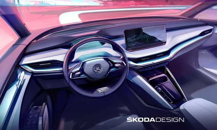 Skoda Enyaq iV: interni sostenibili e derivati dall’interior design