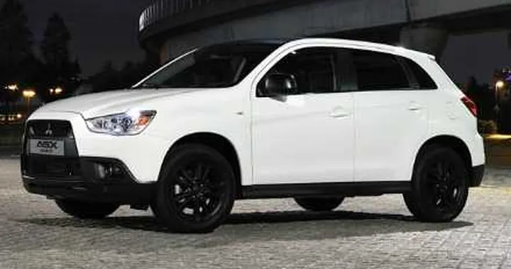 Mitsubishi ASX Black Edition: solo in UK