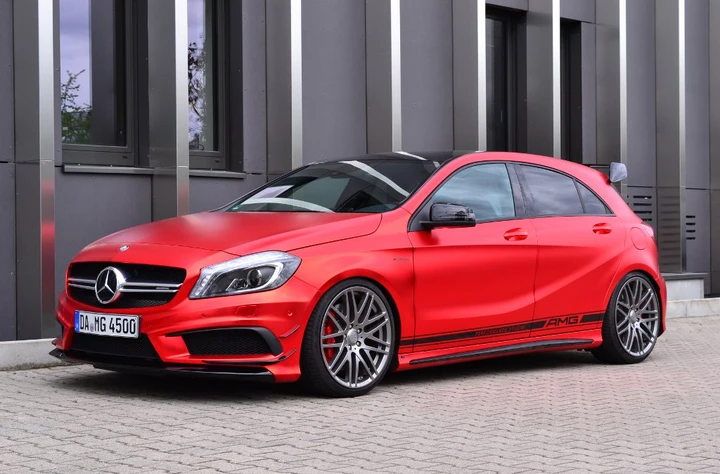 Mercedes A45 Amg by Folien Experte: 435 CV bastano?