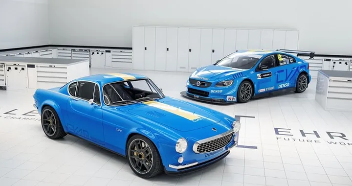 Volvo P1800 Cyan: restomod in chiave racing e serie limitata