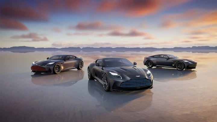 Aston Martin DB12 S, tre serie speciali per i 75 anni di Pebble Beach