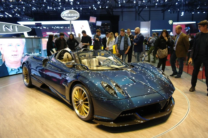 Pagani Huayra Roadster: si scopre a Ginevra